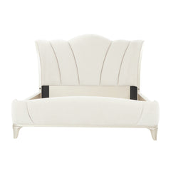 La Marisia Champagne Gold/Tranquil Upholstered Bed - Ornate Home