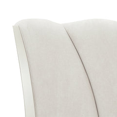 La Marisia Champagne Gold/Tranquil Upholstered Bed - Ornate Home