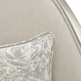 La Marisia Champagne/Tranquil Chenille Accent Chair - Ornate Home