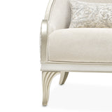 La Marisia Champagne/Tranquil Chenille Accent Chair - Ornate Home
