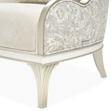 La Marisia Champagne/Tranquil Chenille Accent Chair - Ornate Home