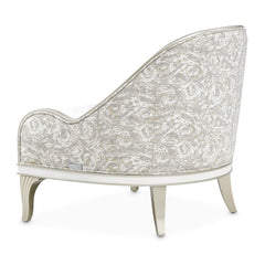 La Marisia Champagne/Tranquil Chenille Accent Chair - Ornate Home
