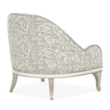 La Marisia Champagne/Tranquil Chenille Accent Chair - Ornate Home
