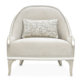 La Marisia Champagne/Tranquil Chenille Accent Chair - Ornate Home