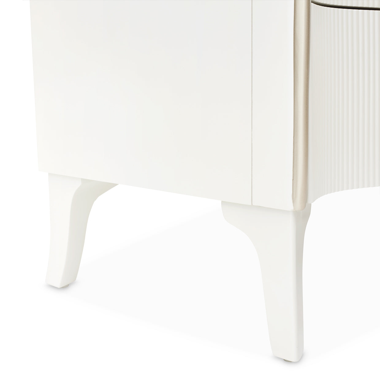 La Marisia Creamy Pearl 5-Drawer Chest - Ornate Home