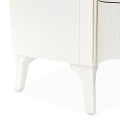 La Marisia Creamy Pearl 5-Drawer Chest - Ornate Home