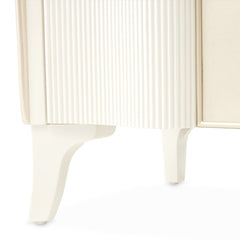 La Marisia Creamy Pearl 5-Drawer Chest - Ornate Home