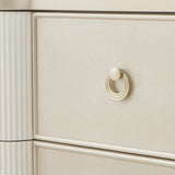 La Marisia Creamy Pearl 5-Drawer Chest - Ornate Home