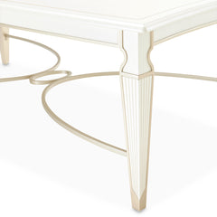 La Marisia Creamy Pearl Cocktail Table - Ornate Home