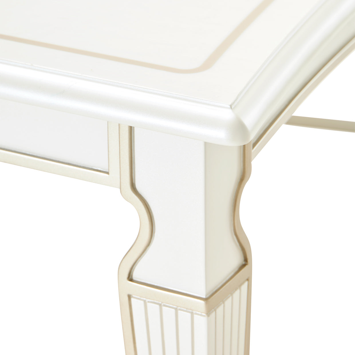La Marisia Creamy Pearl Cocktail Table - Ornate Home