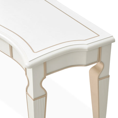 La Marisia Creamy Pearl Console Table - Ornate Home