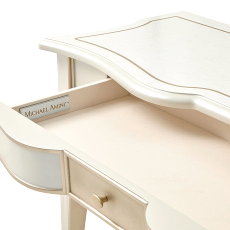 La Marisia Creamy Pearl Console Table - Ornate Home