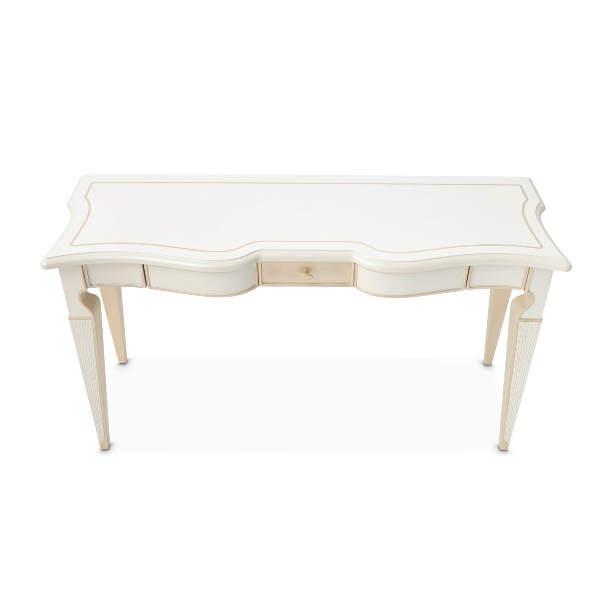 La Marisia Creamy Pearl Console Table - Ornate Home