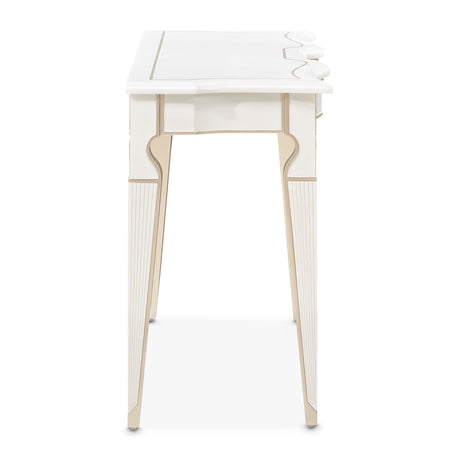 La Marisia Creamy Pearl Console Table - Ornate Home