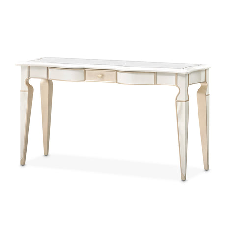 La Marisia Creamy Pearl Console Table - Ornate Home