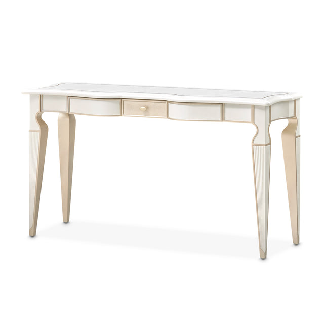 La Marisia Creamy Pearl Console Table - Ornate Home