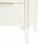 La Marisia Creamy Pearl Display Cabinet - Ornate Home