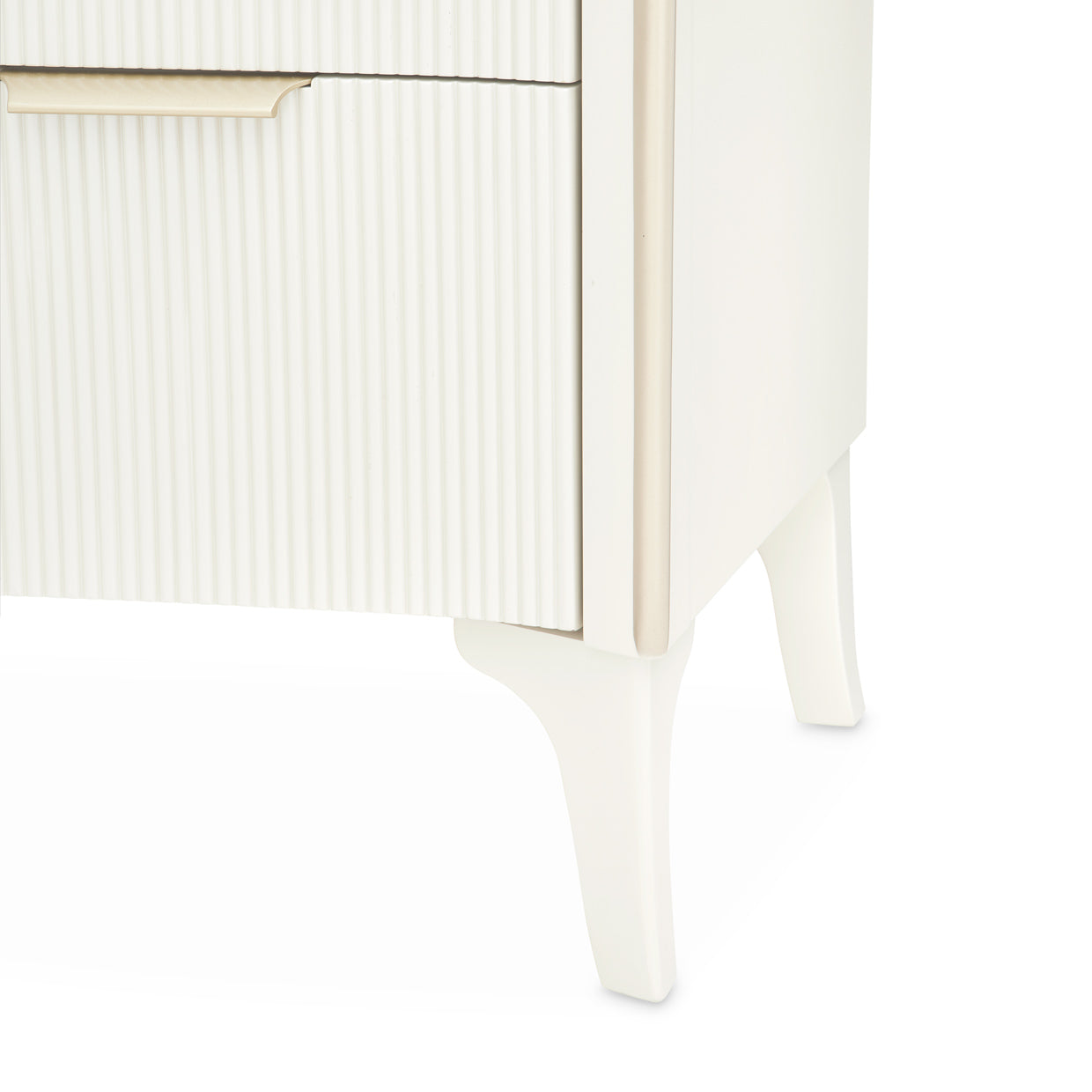 La Marisia Creamy Pearl Display Cabinet - Ornate Home