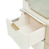 La Marisia Creamy Pearl Display Cabinet - Ornate Home