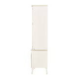La Marisia Creamy Pearl Display Cabinet - Ornate Home