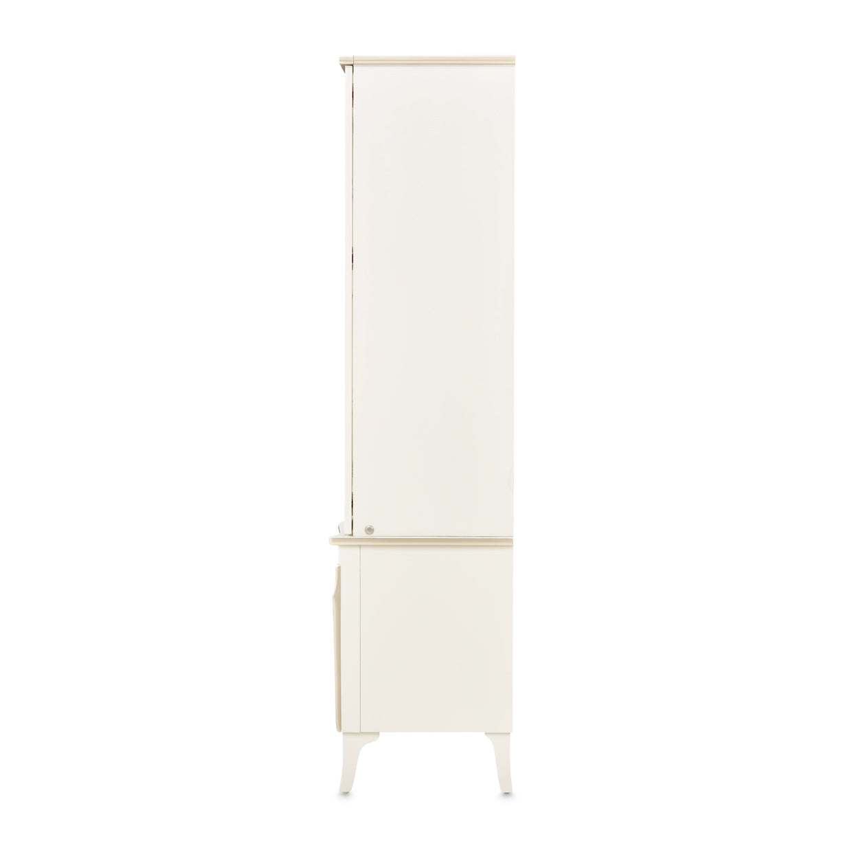 La Marisia Creamy Pearl Display Cabinet - Ornate Home