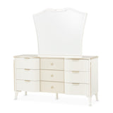 La Marisia Creamy Pearl Dresser with Mirror - Ornate Home