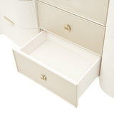 La Marisia Creamy Pearl Dresser with Mirror - Ornate Home