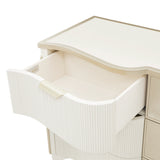 La Marisia Creamy Pearl Dresser with Mirror - Ornate Home