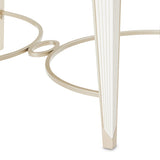 La Marisia Creamy Pearl End Table - Ornate Home