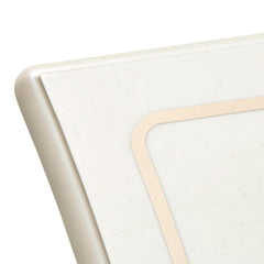 La Marisia Creamy Pearl End Table - Ornate Home