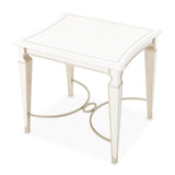 La Marisia Creamy Pearl End Table - Ornate Home