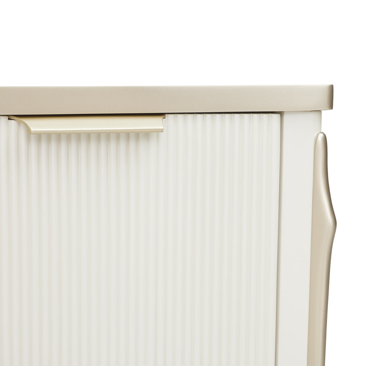 La Marisia Creamy Pearl Media Cabinet - Ornate Home