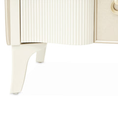La Marisia Creamy Pearl Nightstand - Ornate Home