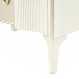 La Marisia Creamy Pearl Nightstand - Ornate Home