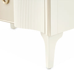 La Marisia Creamy Pearl Nightstand - Ornate Home