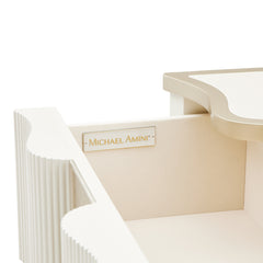 La Marisia Creamy Pearl Nightstand - Ornate Home
