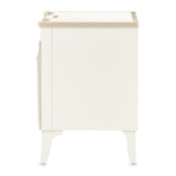 La Marisia Creamy Pearl Nightstand - Ornate Home