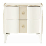 La Marisia Creamy Pearl Nightstand - Ornate Home