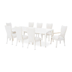 La Marisia Creamy Pearl Rectangular Dining Table - Ornate Home