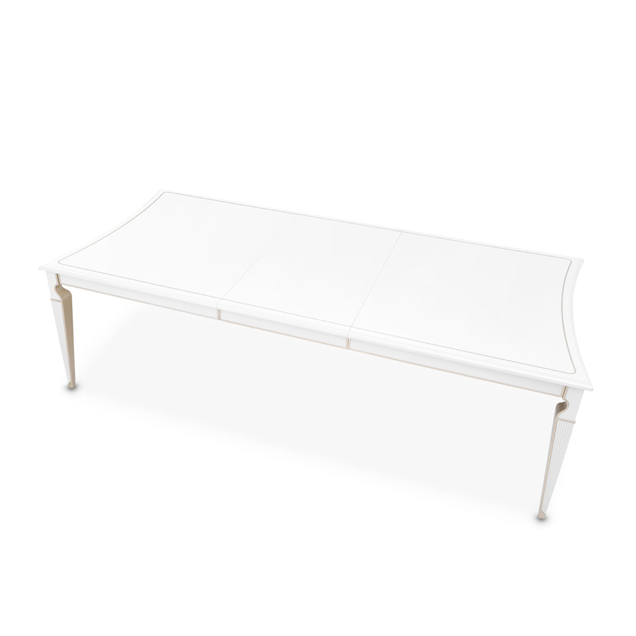 La Marisia Creamy Pearl Rectangular Dining Table - Ornate Home
