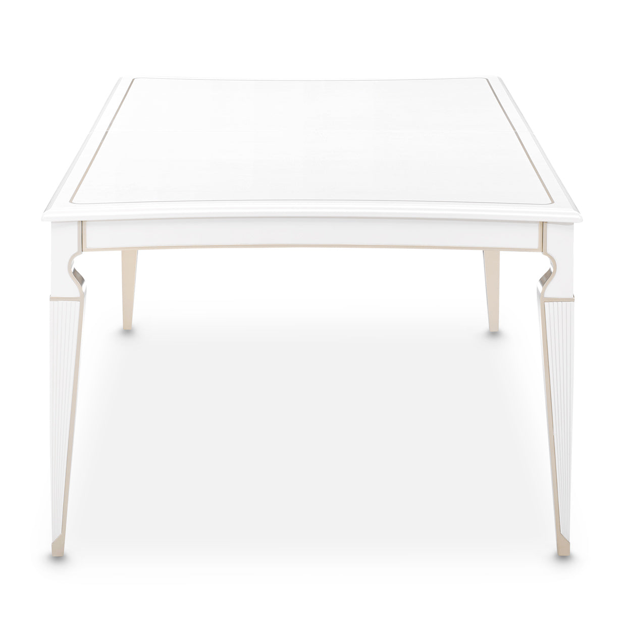 La Marisia Creamy Pearl Rectangular Dining Table - Ornate Home