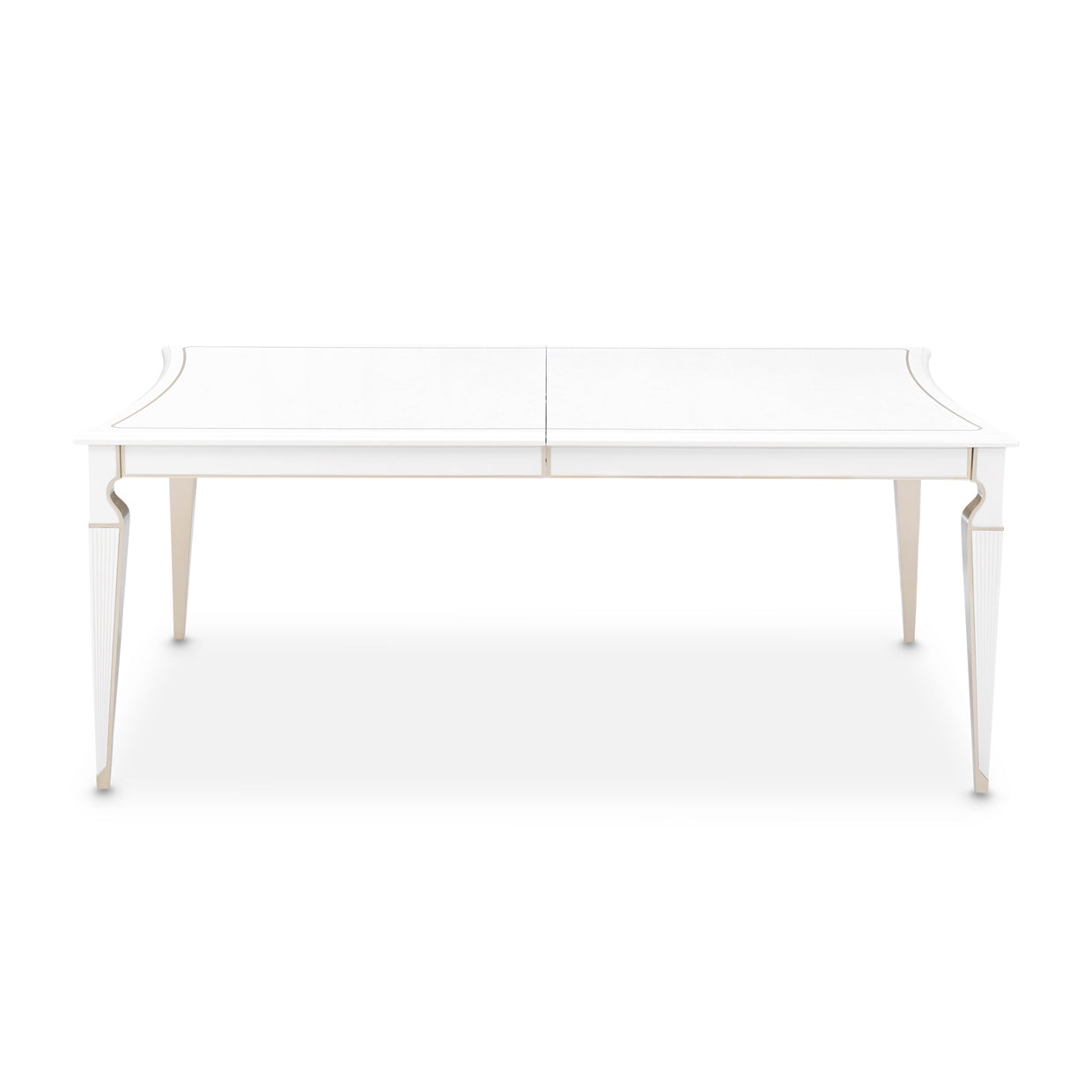 La Marisia Creamy Pearl Rectangular Dining Table - Ornate Home