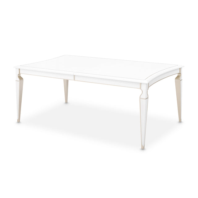La Marisia Creamy Pearl Rectangular Dining Table - Ornate Home
