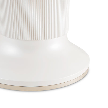 La Marisia Creamy Pearl Round Dining Table - Ornate Home