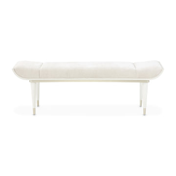 La Marisia Creamy Pearl/Tranquil Accent Bench - Ornate Home