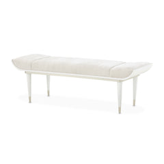 La Marisia Creamy Pearl/Tranquil Accent Bench - Ornate Home