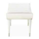 La Marisia Creamy Pearl/Tranquil Accent Bench - Ornate Home