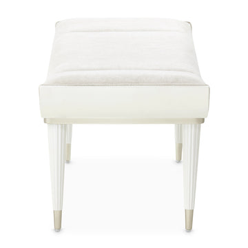 La Marisia Creamy Pearl/Tranquil Accent Bench - Ornate Home