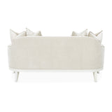 La Marisia Creamy Pearl/Tranquil Chenille Loveseat - Ornate Home