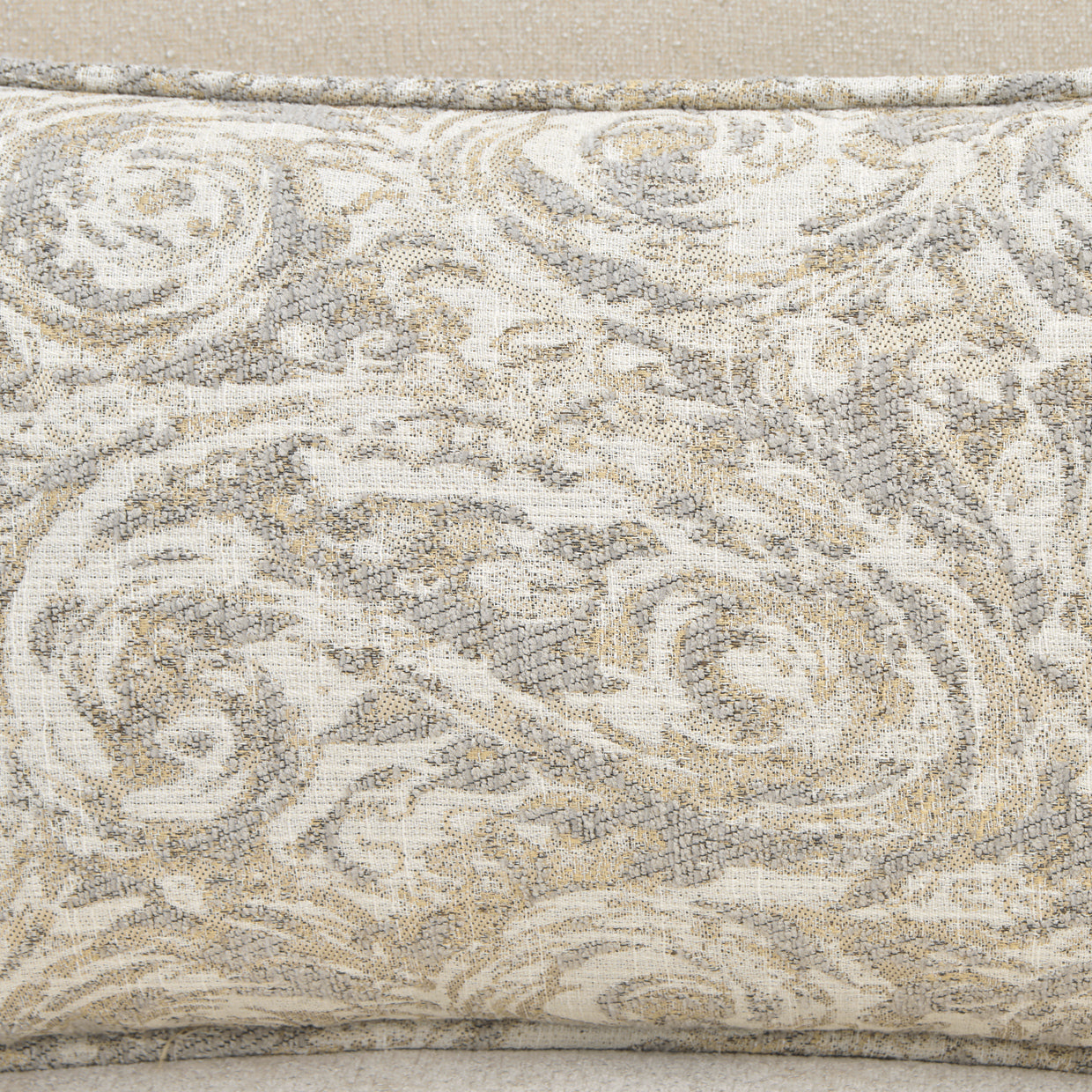 La Marisia Creamy Pearl/Tranquil Chenille Matching Chair - Ornate Home